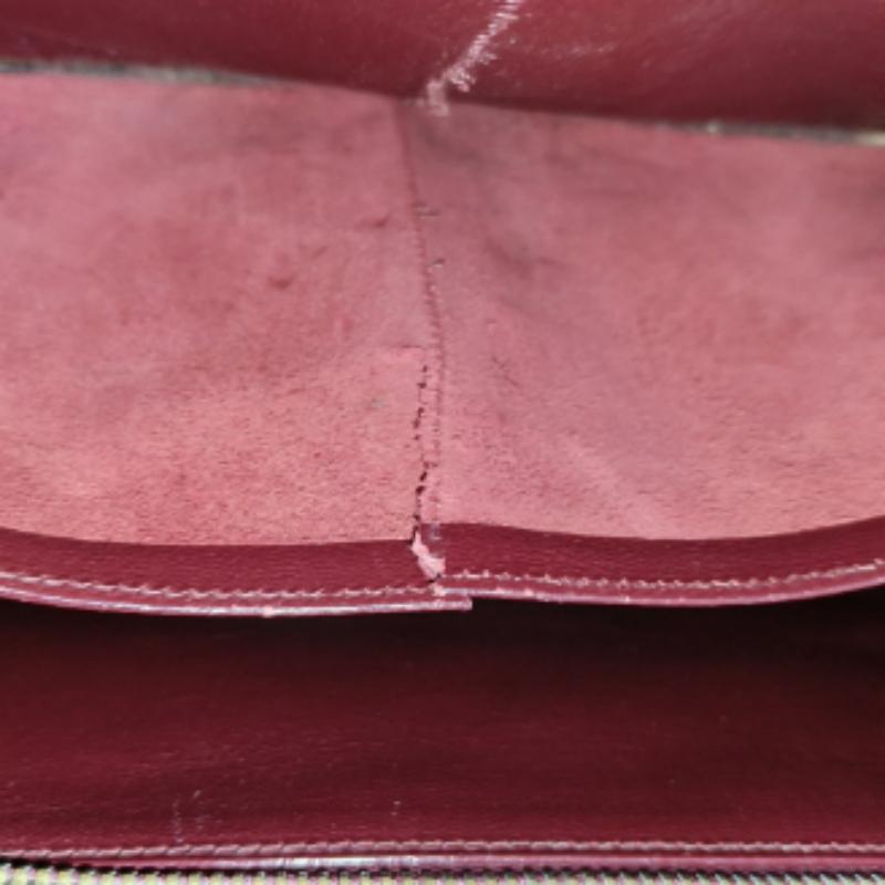 Hermes Kelly 32 Sellier Burgundy Box Leather Gold HW 1987 11