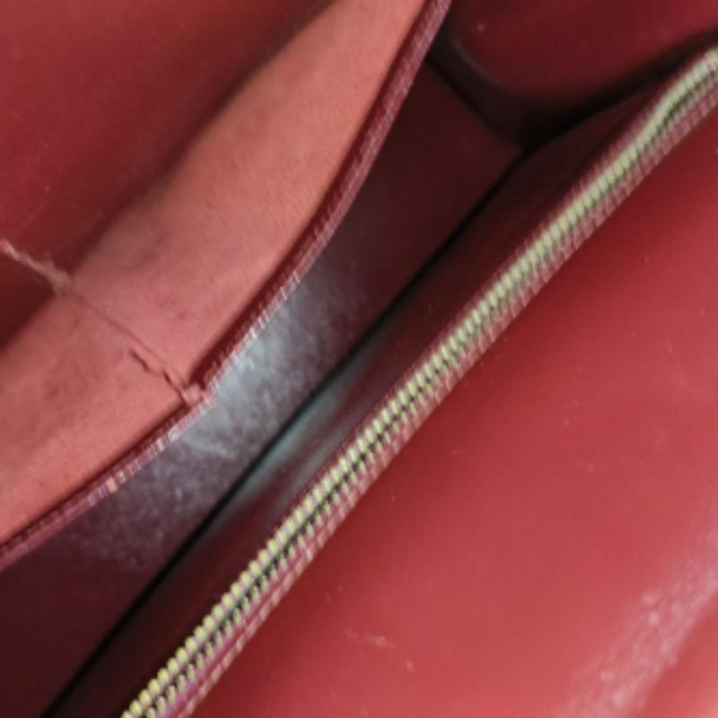 Women's Hermes Kelly 32 Sellier Burgundy Box Leather Gold HW 1987