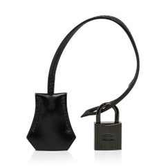 Hermes Kelly 32 So Black Bag Box Leather Limited Edition