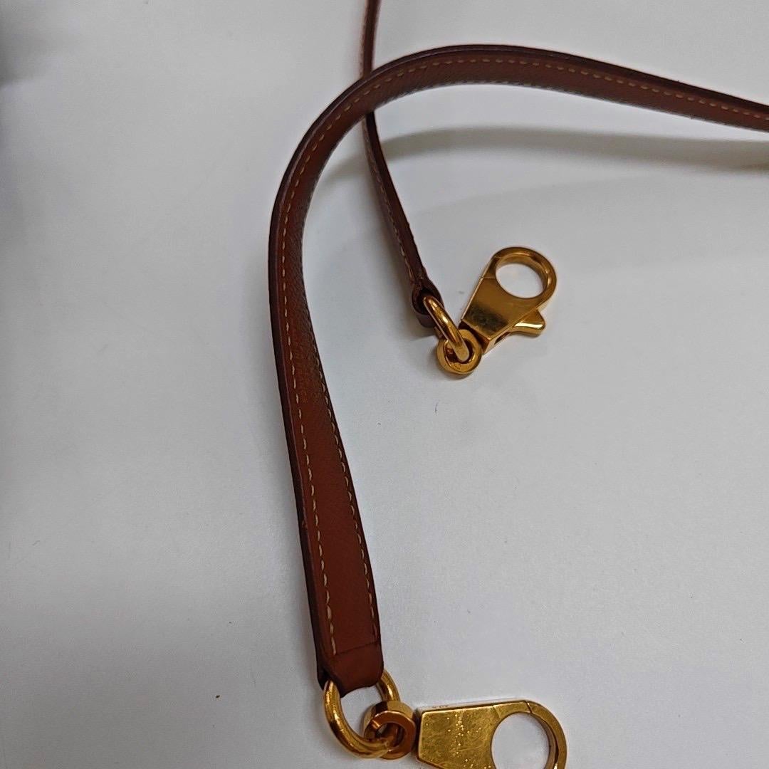 Hermes Kelly 32 Vintage Gold Epsom Retourne Gold Hardware 1993 For Sale 9