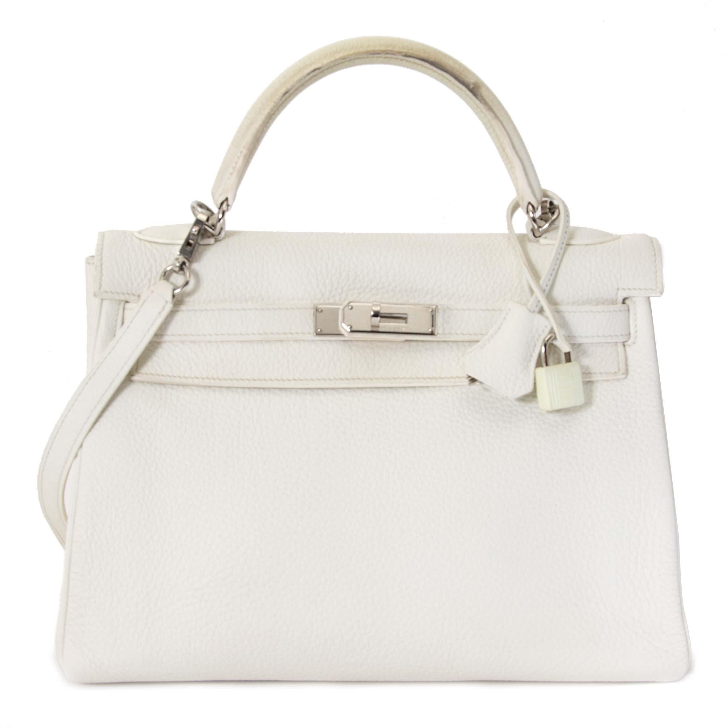 hermes kelly white