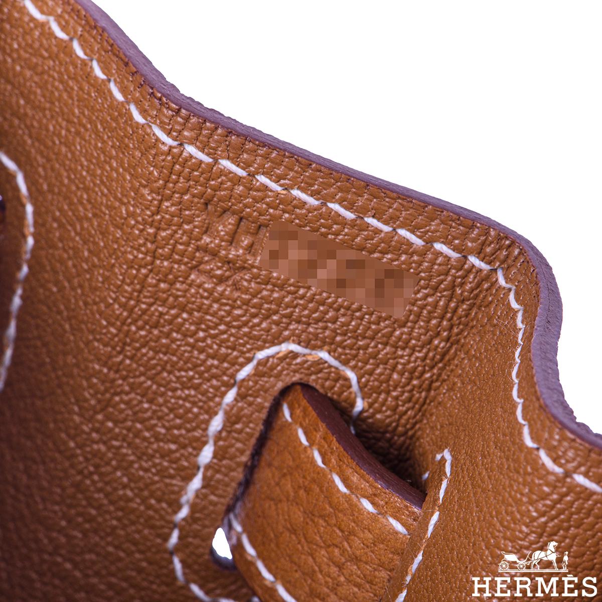 Hermés Kelly 32cm Fauve Barenia Faubourg GHW Handbag In Excellent Condition In London, GB