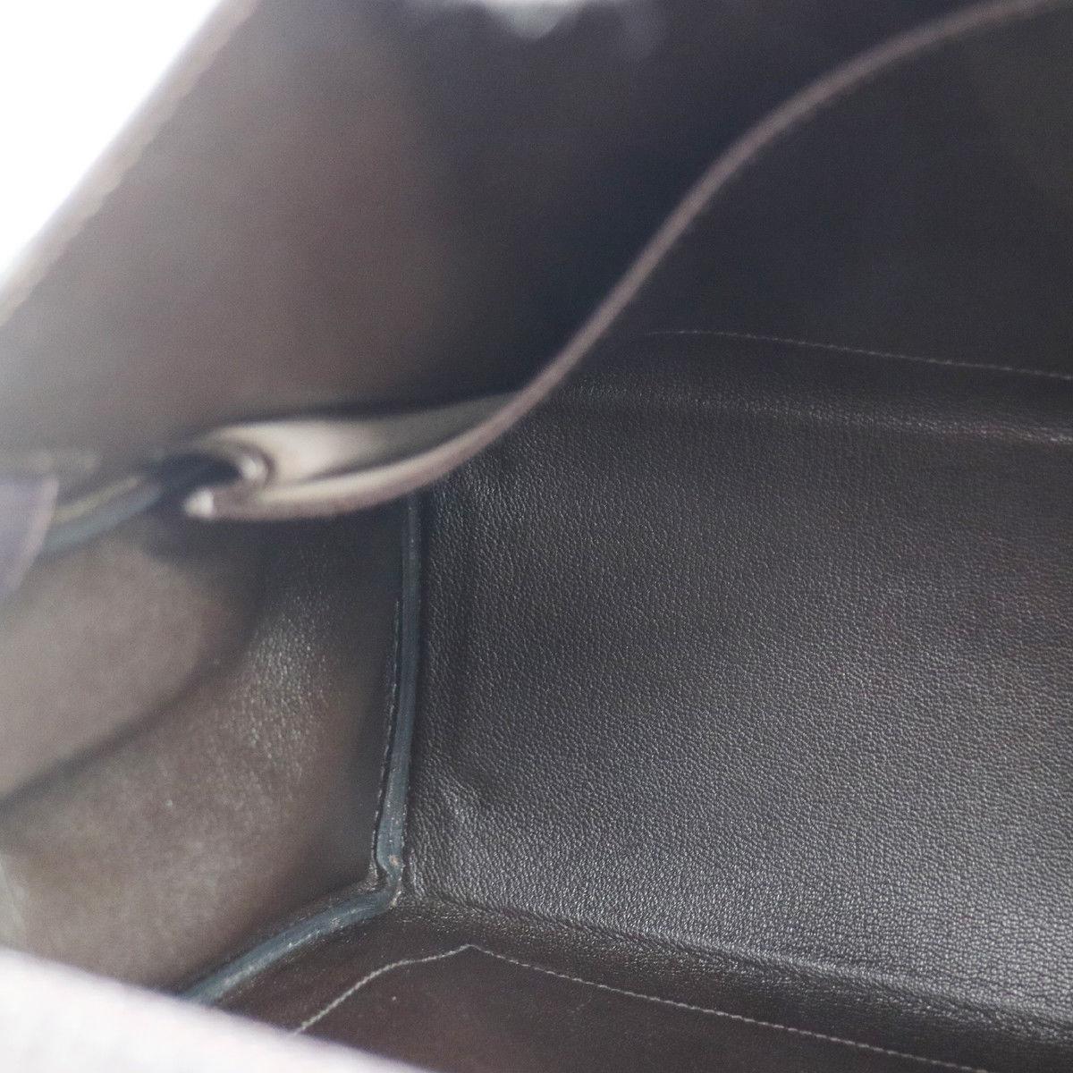 Hermes Kelly 35 Brown Leather Gold Top Handle Satchel Shoulder Bag in Box 1