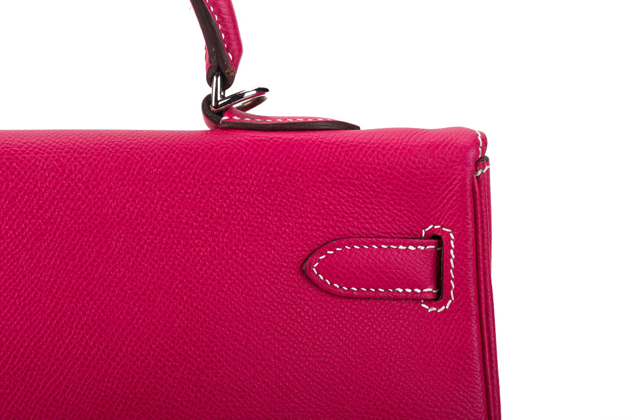Kelly 35 Candy Rose Tyrien Tasche von Hermes 7