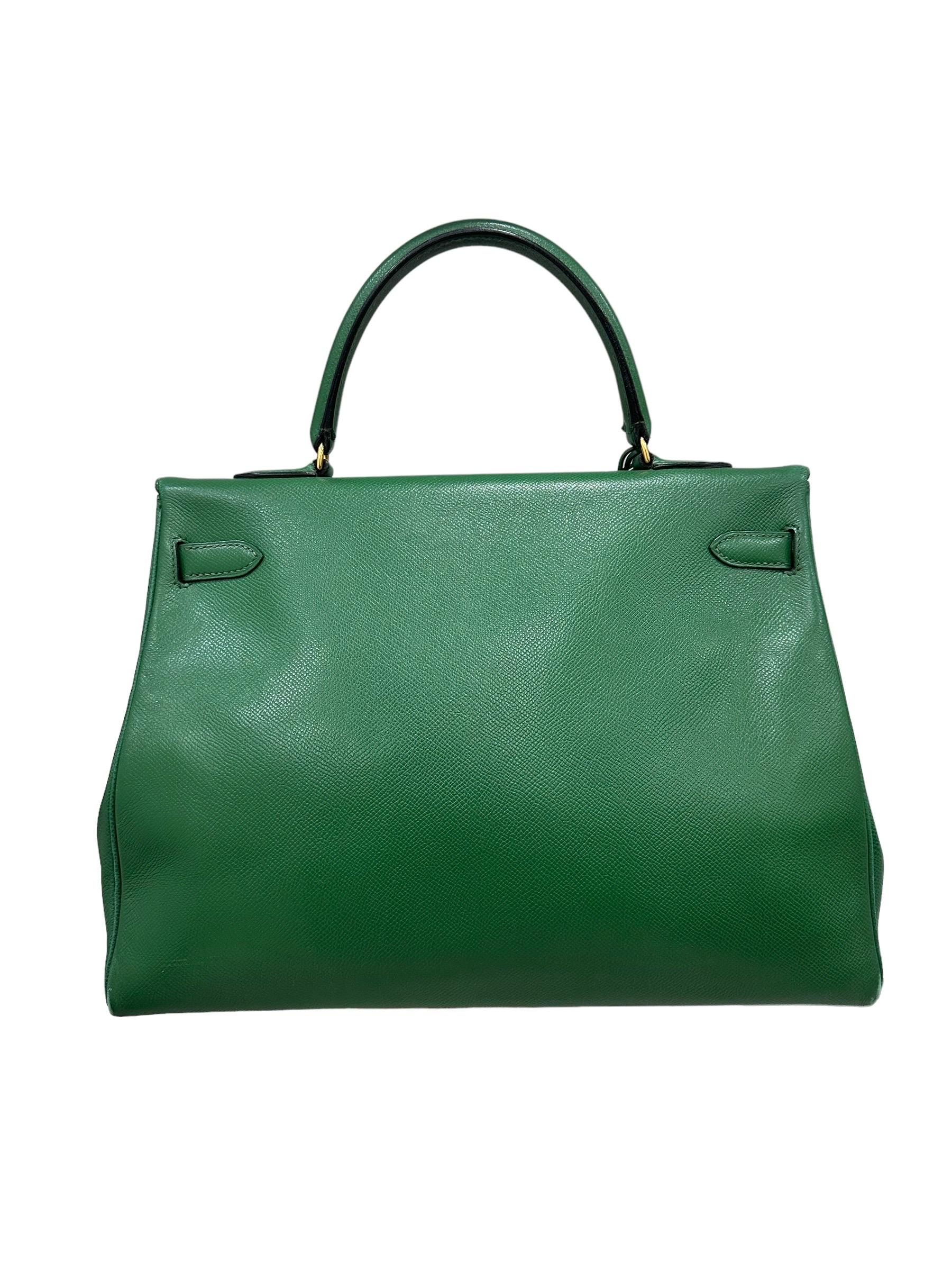 kelly green bag