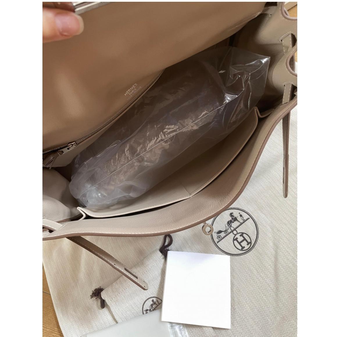 Hermes Kelly 35 Etoupe phw In Excellent Condition In London, England