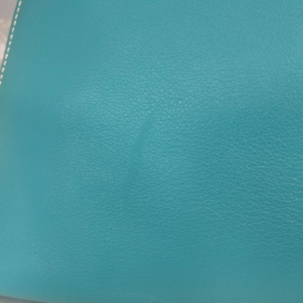 Hermès Kelly 35 Flat Blue Jeans Swift 6