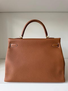 Hermès Kelly 35 Gold Togo Gold Hardware