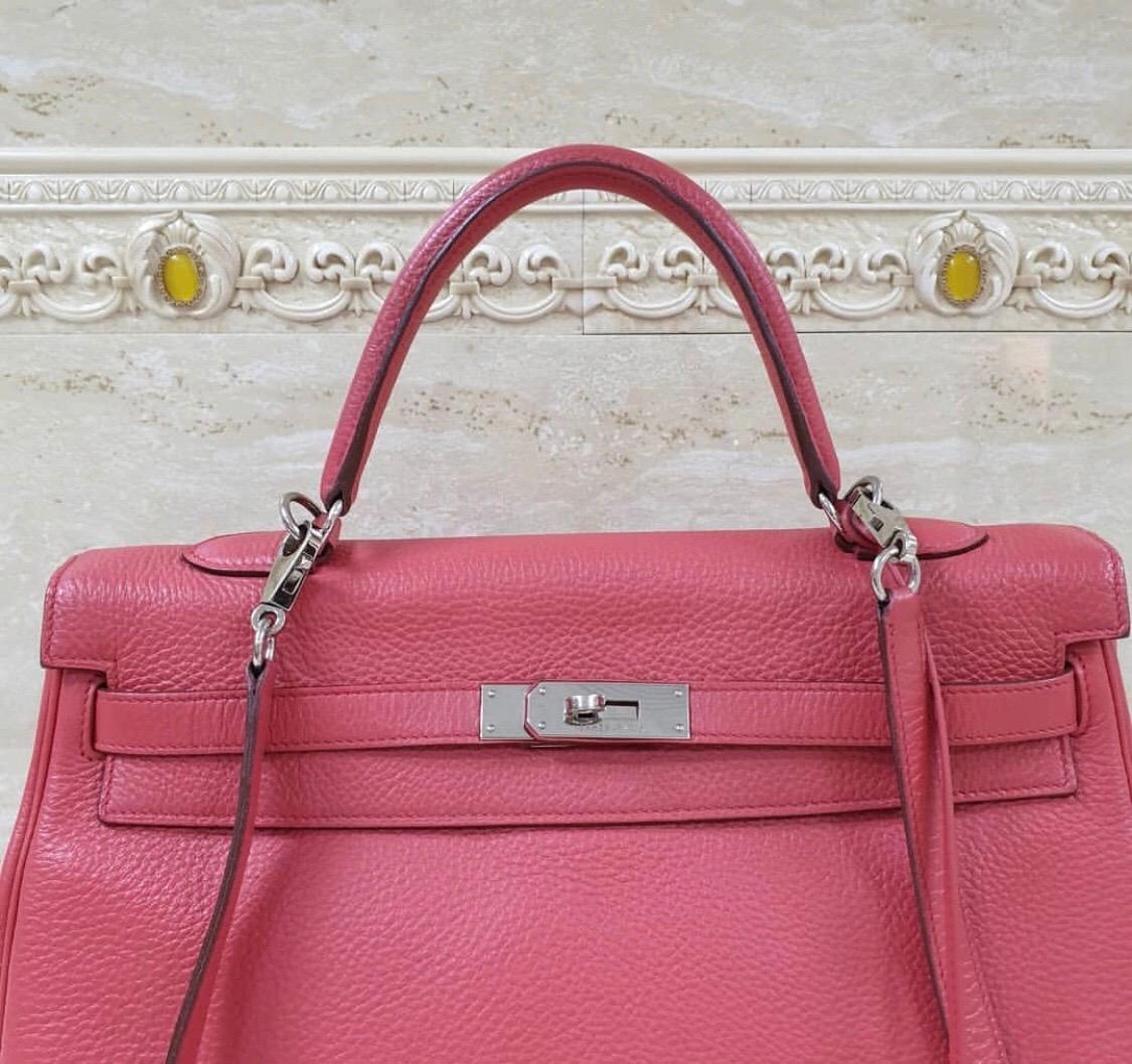 Hermès Kelly 35 Leather Handbag 3