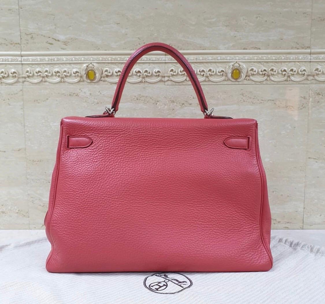 Hermès Kelly 35 Leather Handbag 4