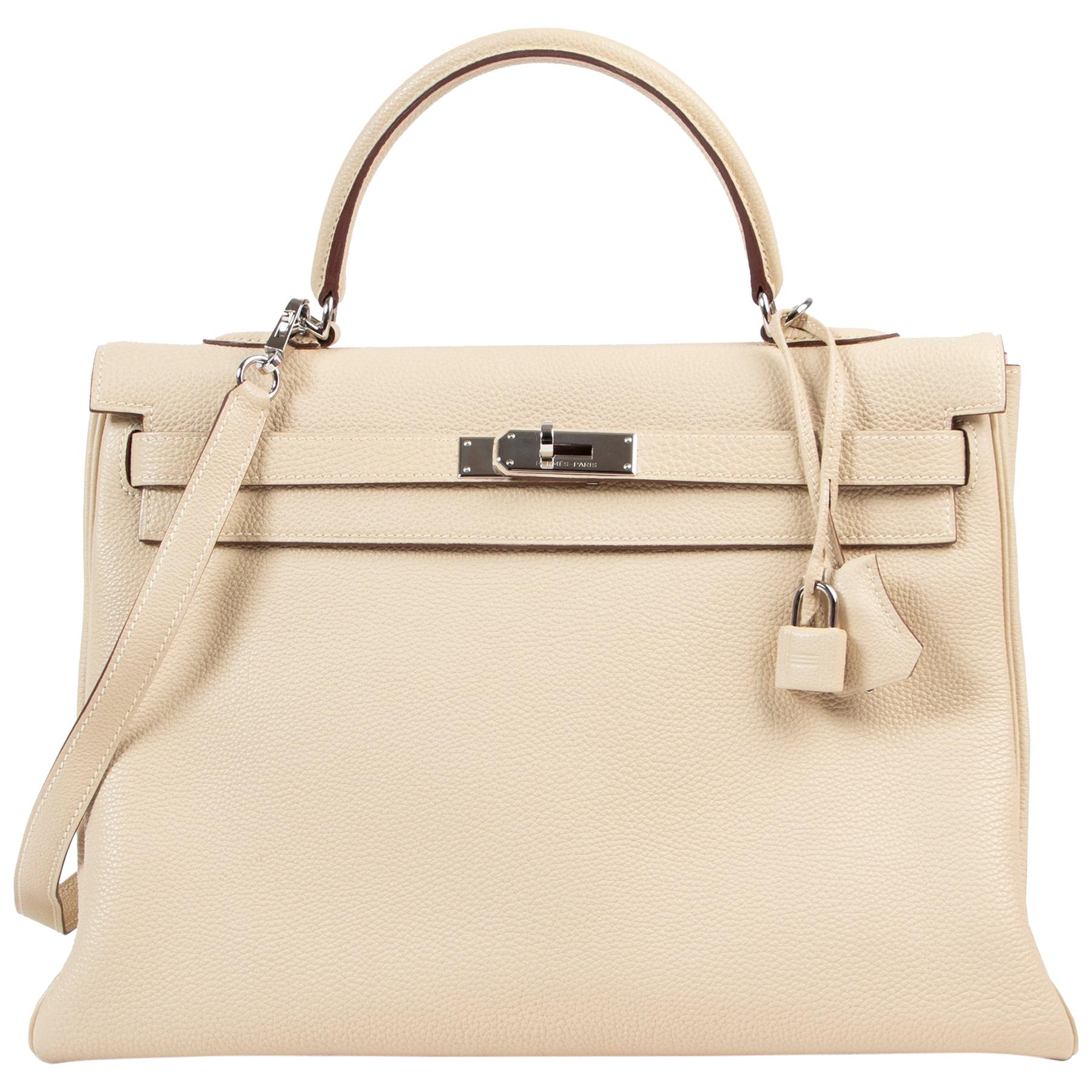 Hermes Kelly 35 Parchemin Togo PHW