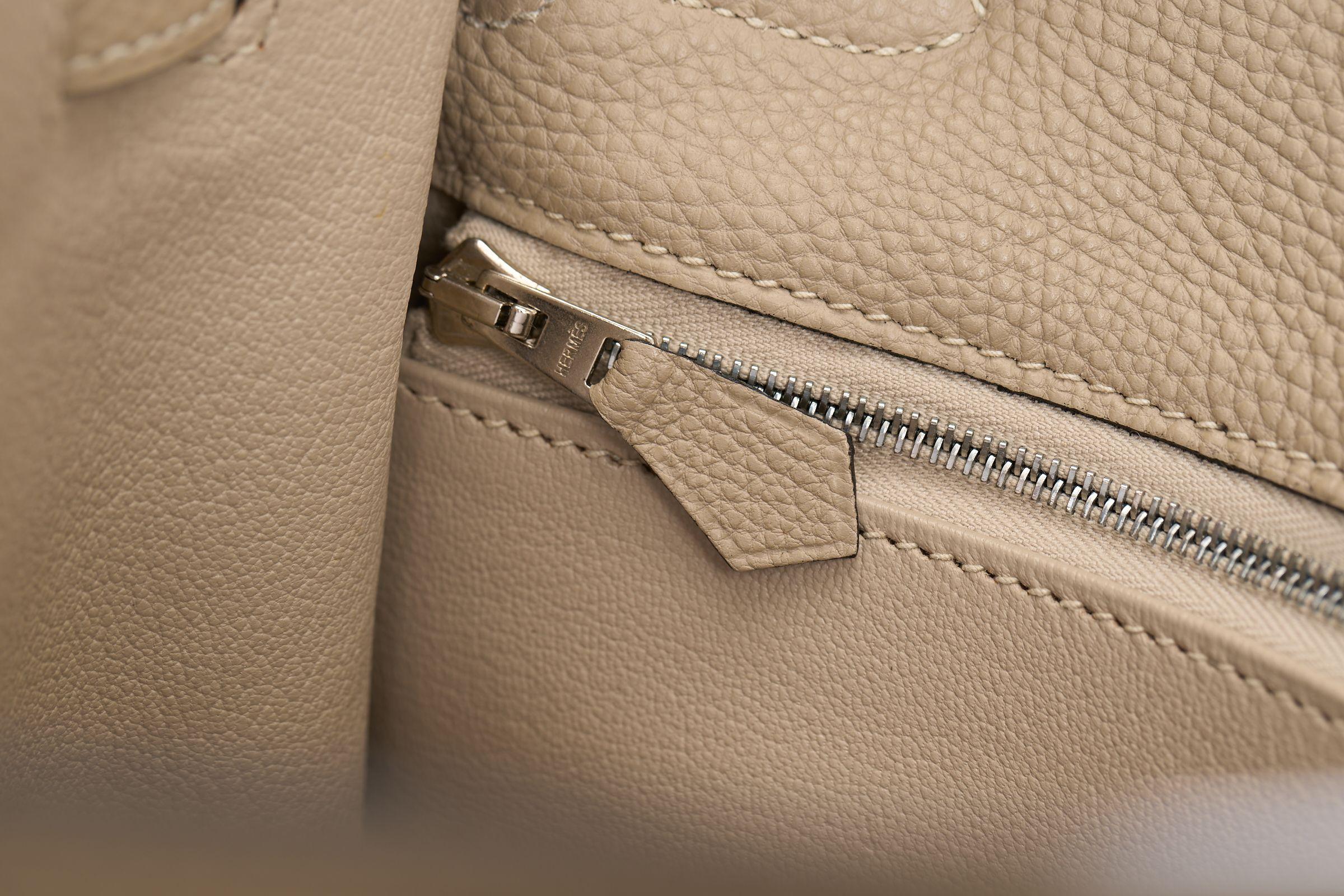 Hermès Kelly 35 Retourné Gris Tortorelle For Sale 3