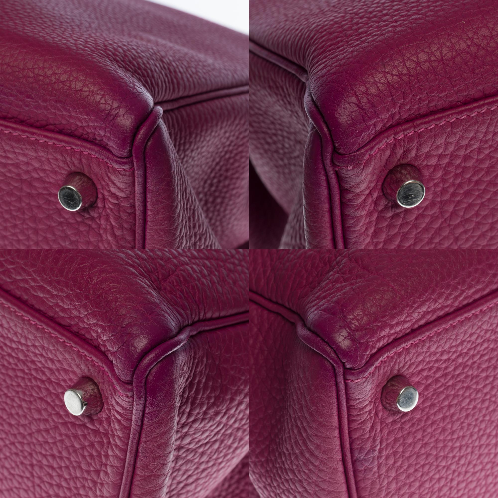 Hermès Kelly 35 sellier Special Order (HSS) in Pink and Grey Togo leather, BSHW 5