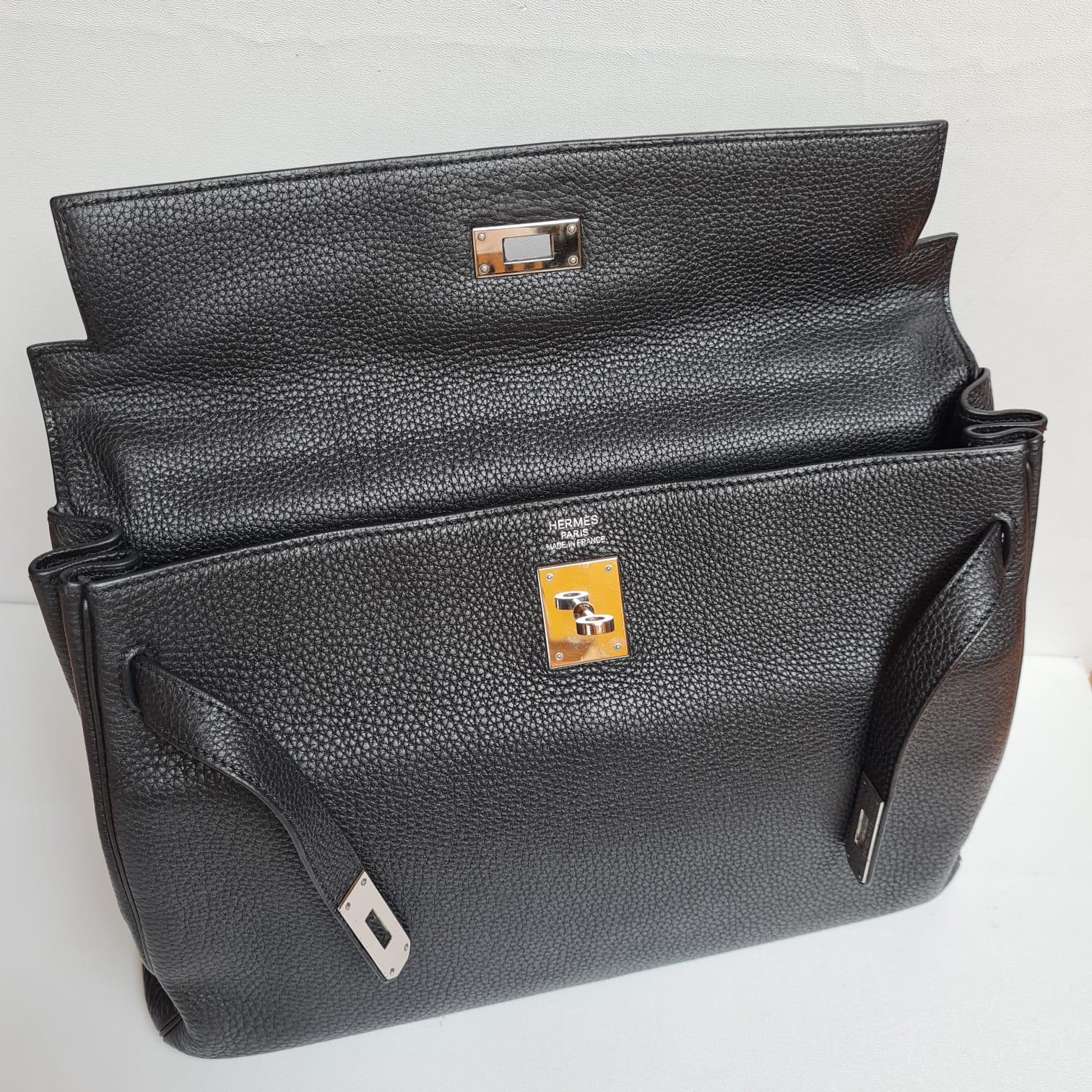 Hermes Kelly 35 Togo Leather Bag 6