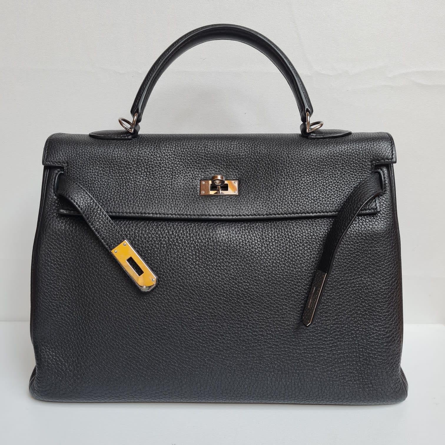 Hermes Kelly 35 Togo Leather Bag In Good Condition In Jakarta, Daerah Khusus Ibukota Jakarta