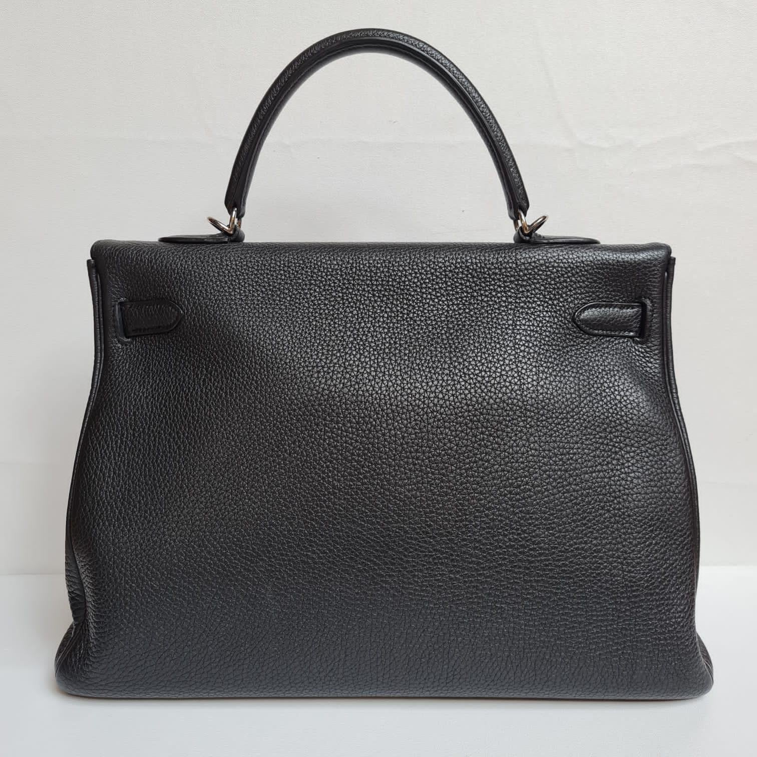 Women's or Men's Hermes Kelly 35 Togo Leather Bag