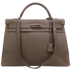 Hermes Kelly 40Cm Togo etoupe
