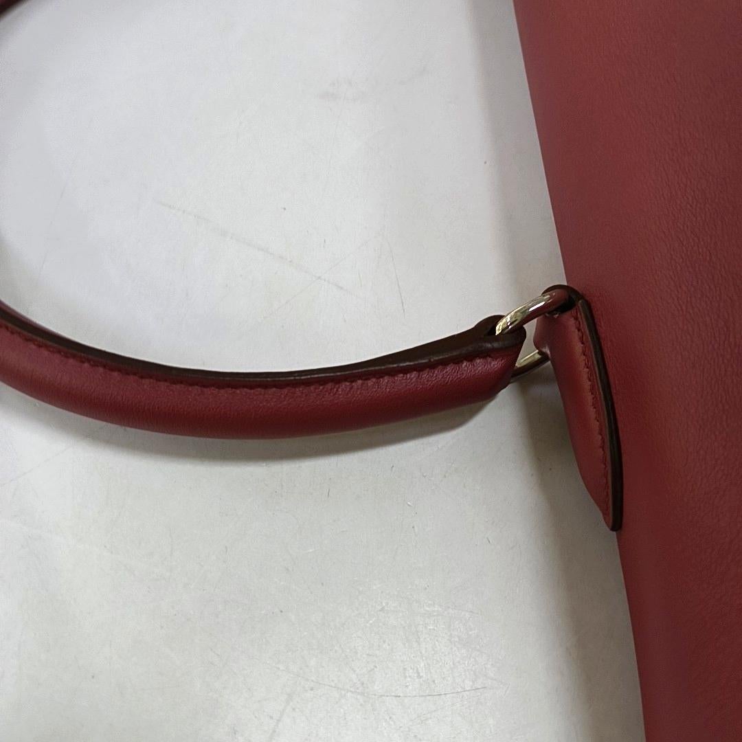 Hermès Kelly 50 Retourne Pink 0D Rose Mexico 4B Swift Leather Palladium HW 2011 6