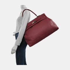 Hermès Kelly 50 Retourne Pink 0D Rose Mexico 4B Swift Leather Palladium HW 2011