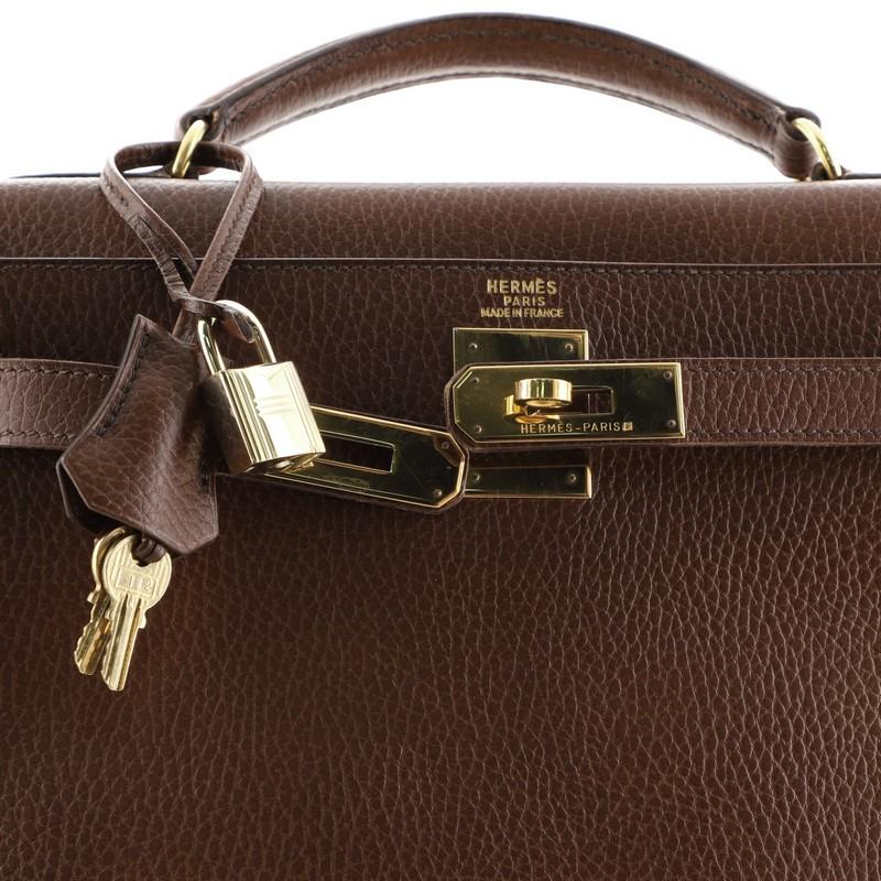 Hermes Kelly Ado Backpack Ardennes 28 In Good Condition In NY, NY