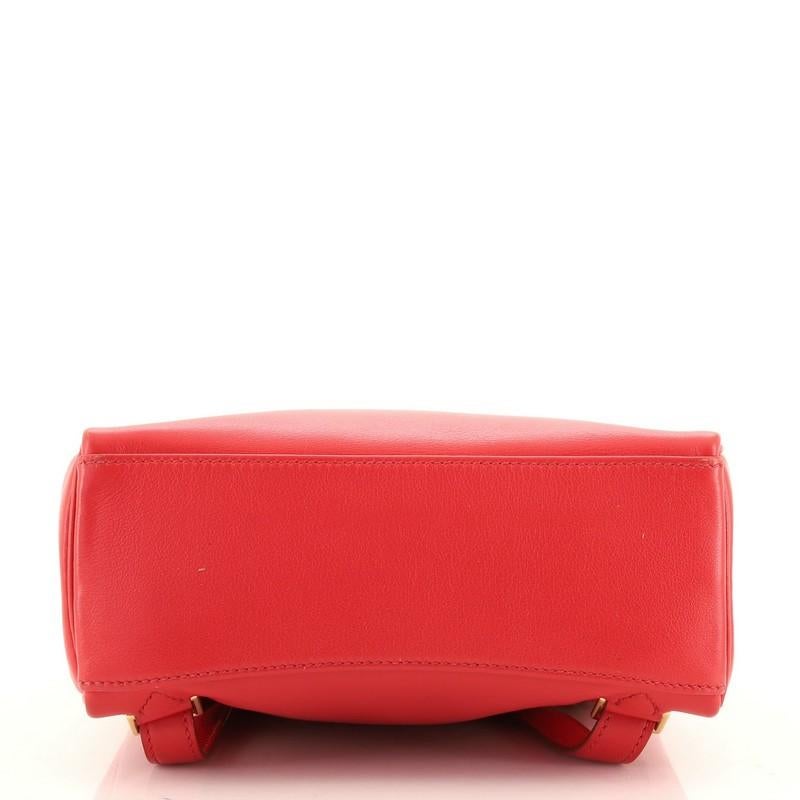Red Hermes Kelly Ado Backpack Gulliver 20