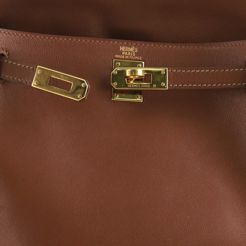 Hermes Kelly Ado Backpack Gulliver 20  In Good Condition In NY, NY