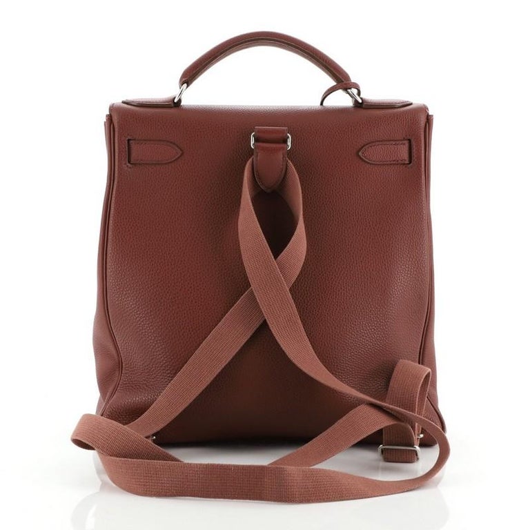 Hermes Kelly Ado Backpack Togo 28 For Sale at 1stDibs