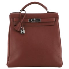 Hermes * Vintage Kelly 15 Sellier Porc Fauve 25465