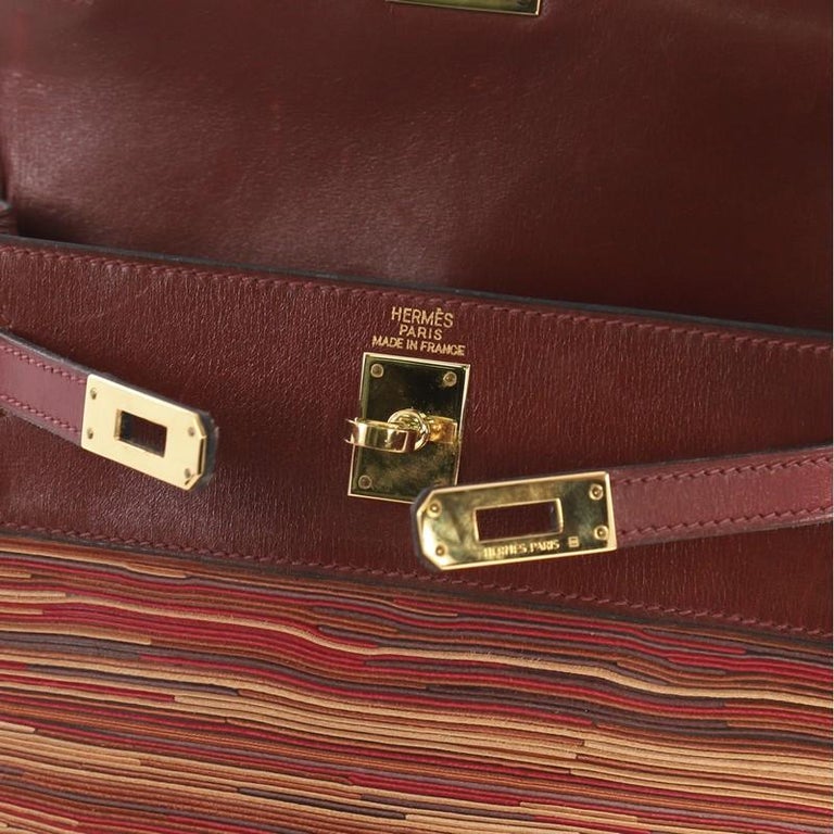 Hermes Kelly Ado Backpack Vibrato and Box Calf 20 at 1stdibs
