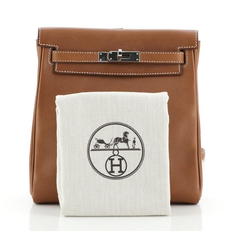 Hermes Kelly Handbag Fauve Barenia Faubourg with Palladium Hardware 28 -  ShopStyle Satchels & Top Handle Bags