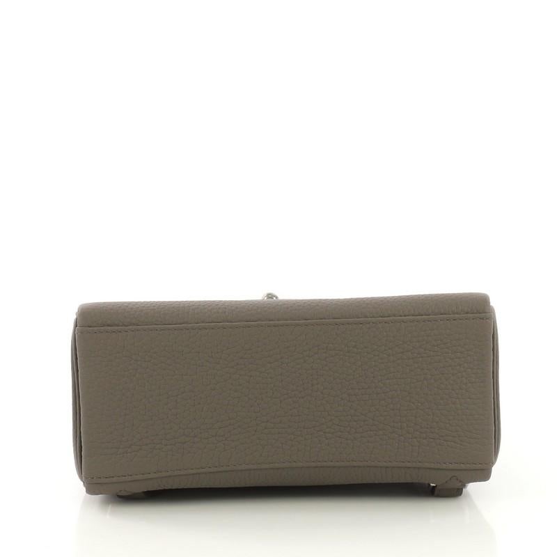 Hermes Kelly Ado II Backpack Clemence 20 In Good Condition In NY, NY