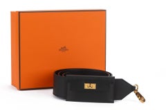 Hermès Kelly Bandouliere Negro Epsom NIB