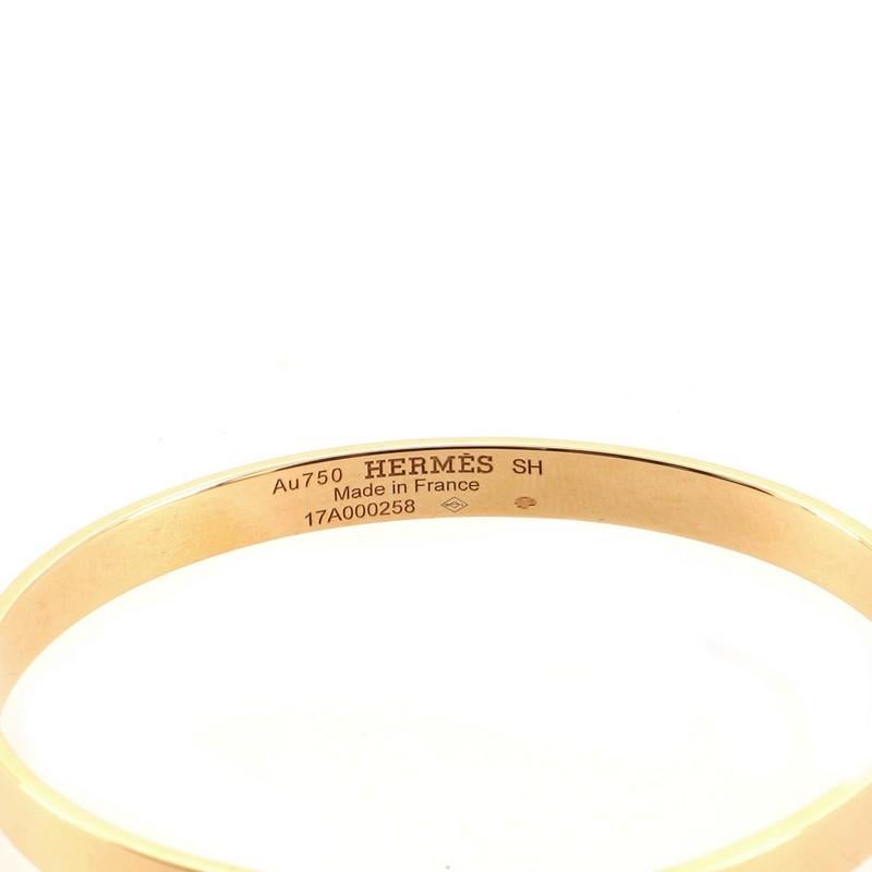 hermes rose gold kelly bracelet