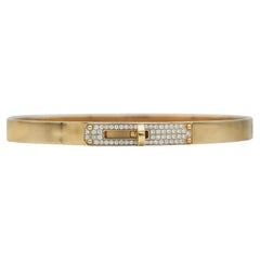 Hermès Kelly Bracelet Small Model 18K Rose Gold Size Large