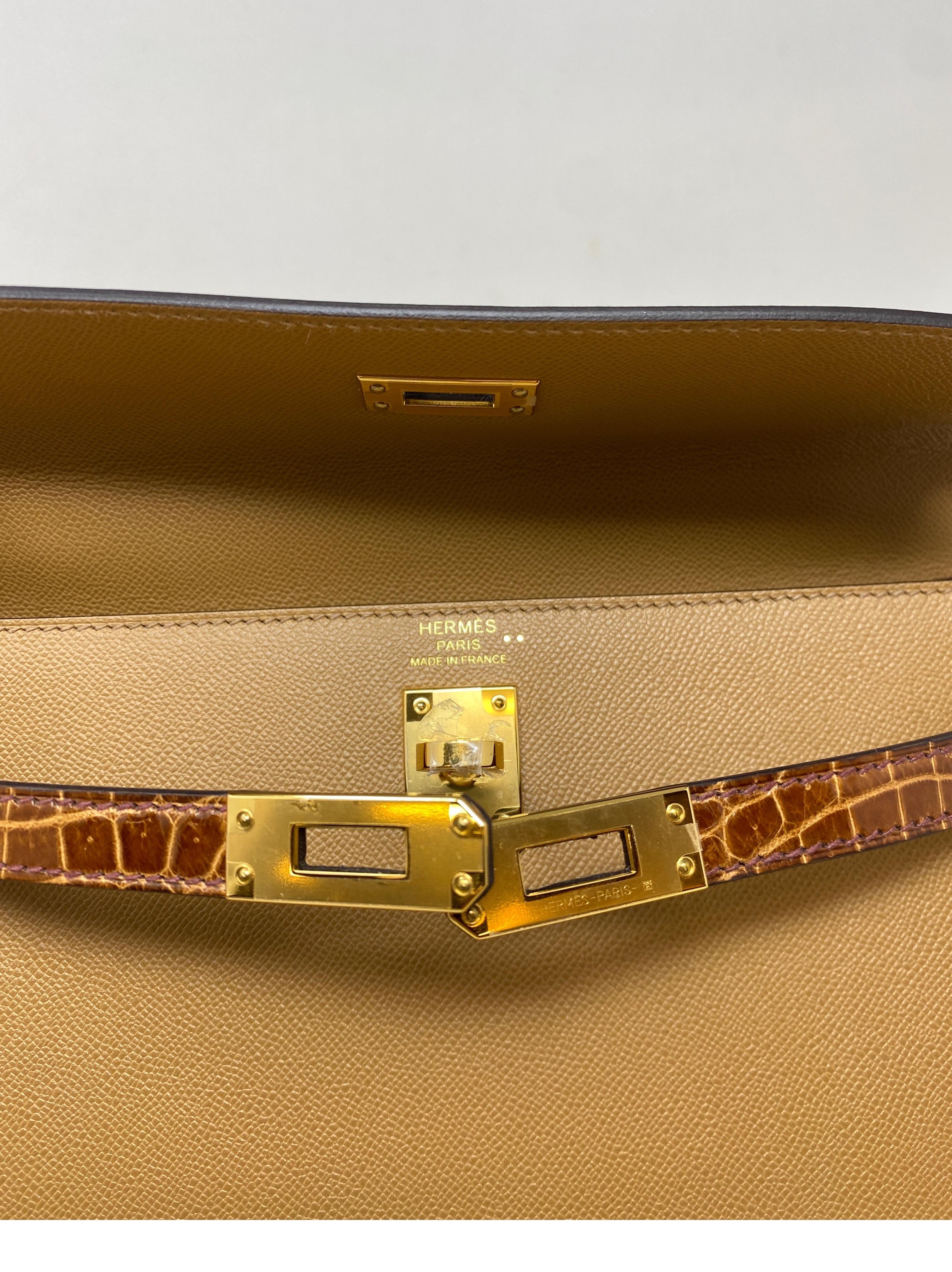 Hermes Kelly Chai 25 Touch Bag  4
