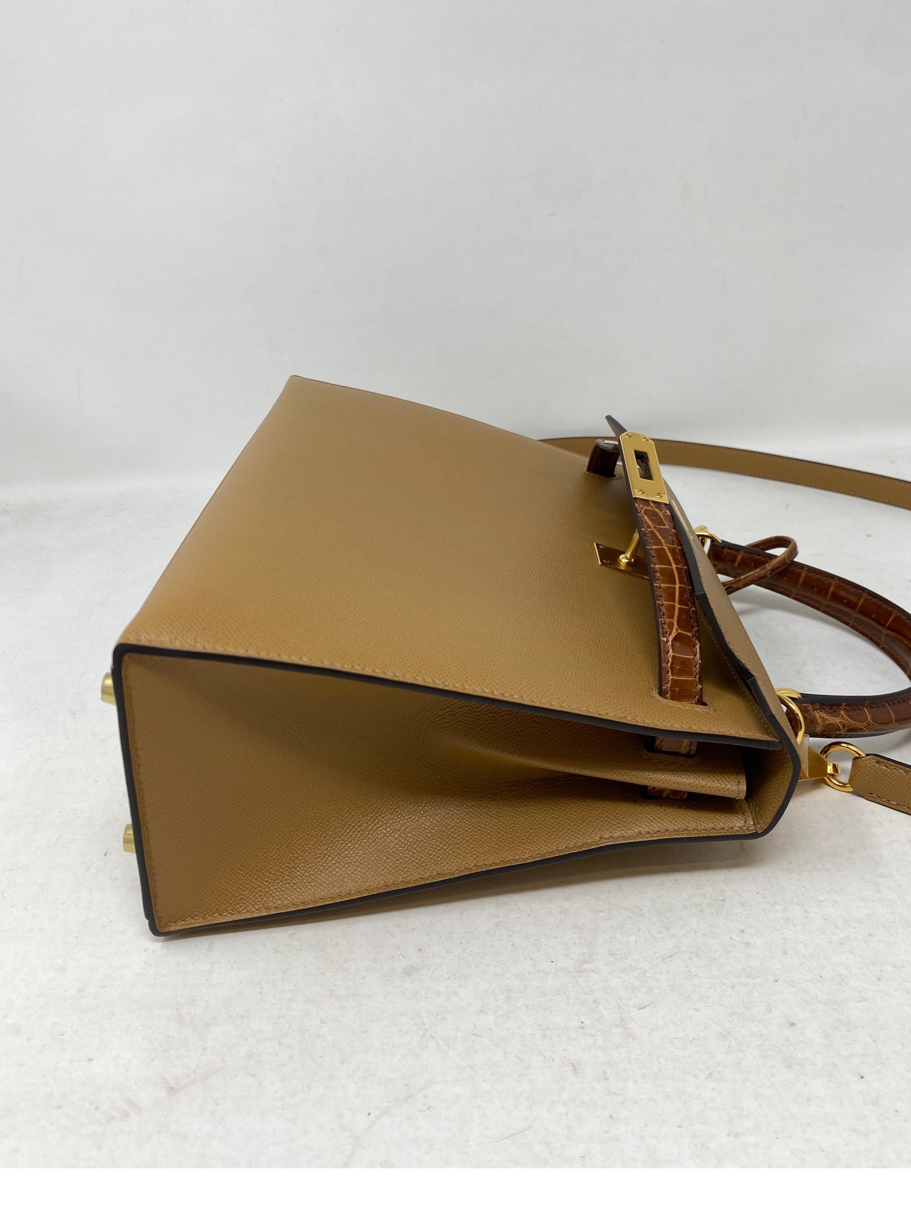 Hermes Kelly Chai 25 Touch Bag  12