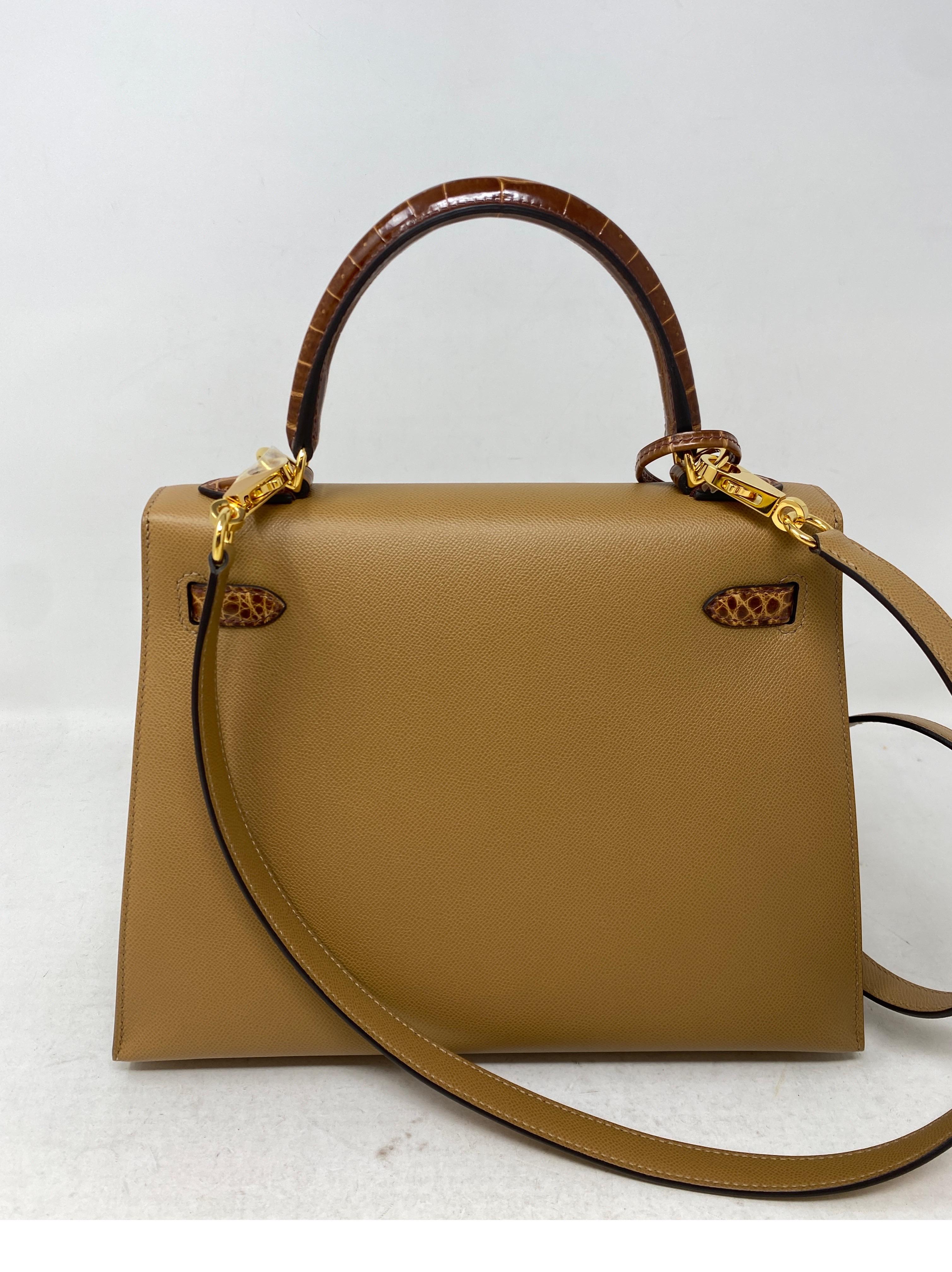 Hermes Kelly Chai 25 Touch Bag  1