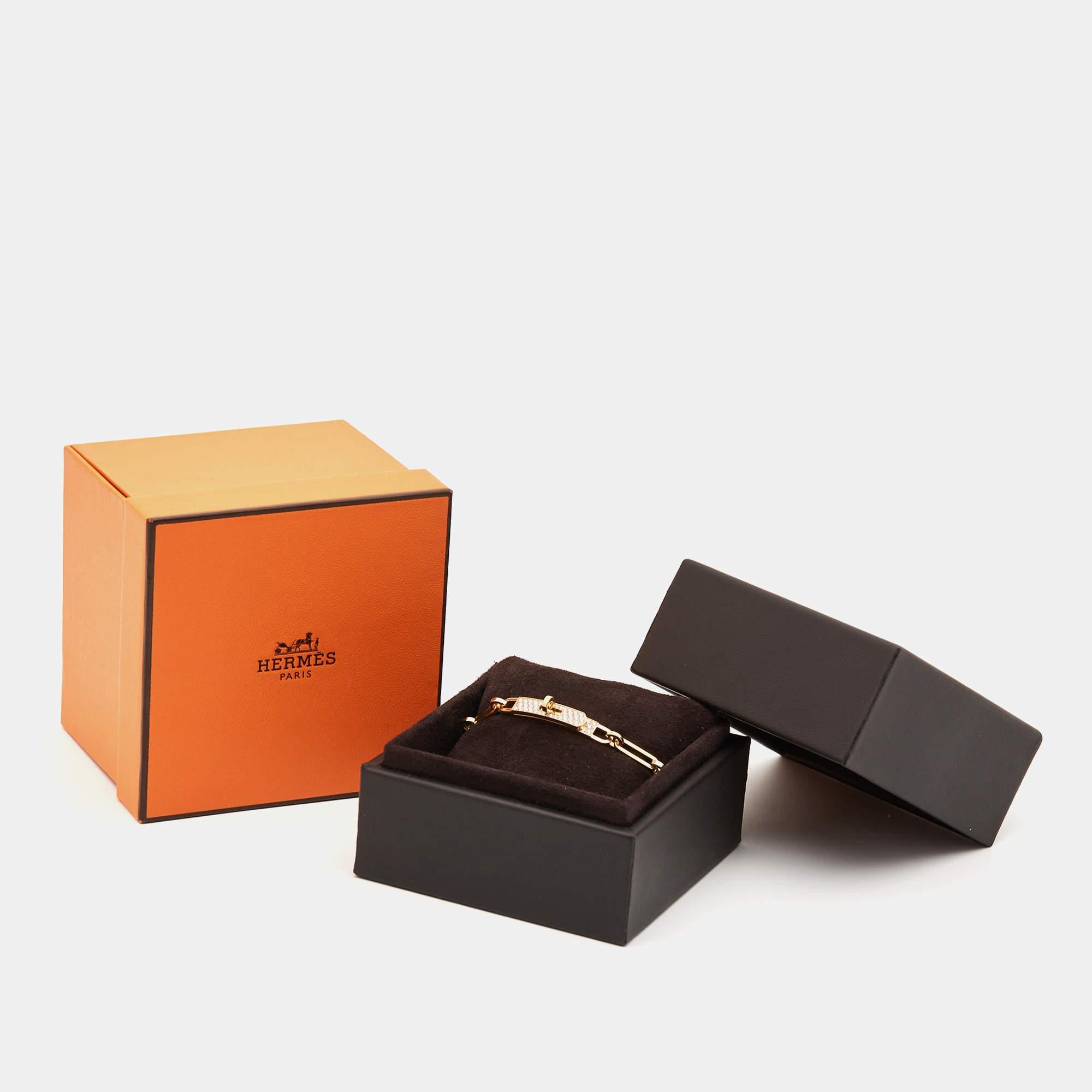 hermes kelly chain bracelet