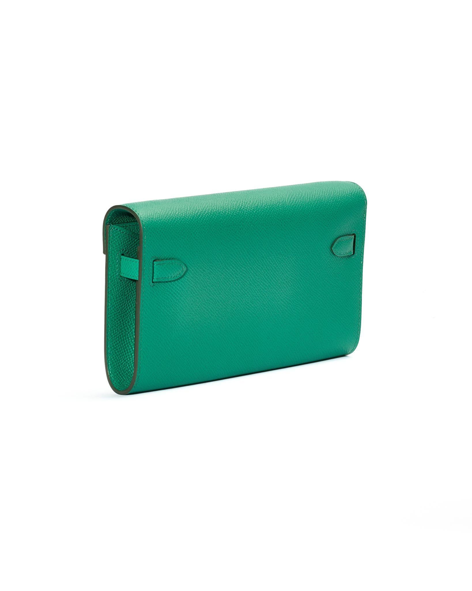 Hermès Kelly Classique To Go Epsom Green For Sale 1