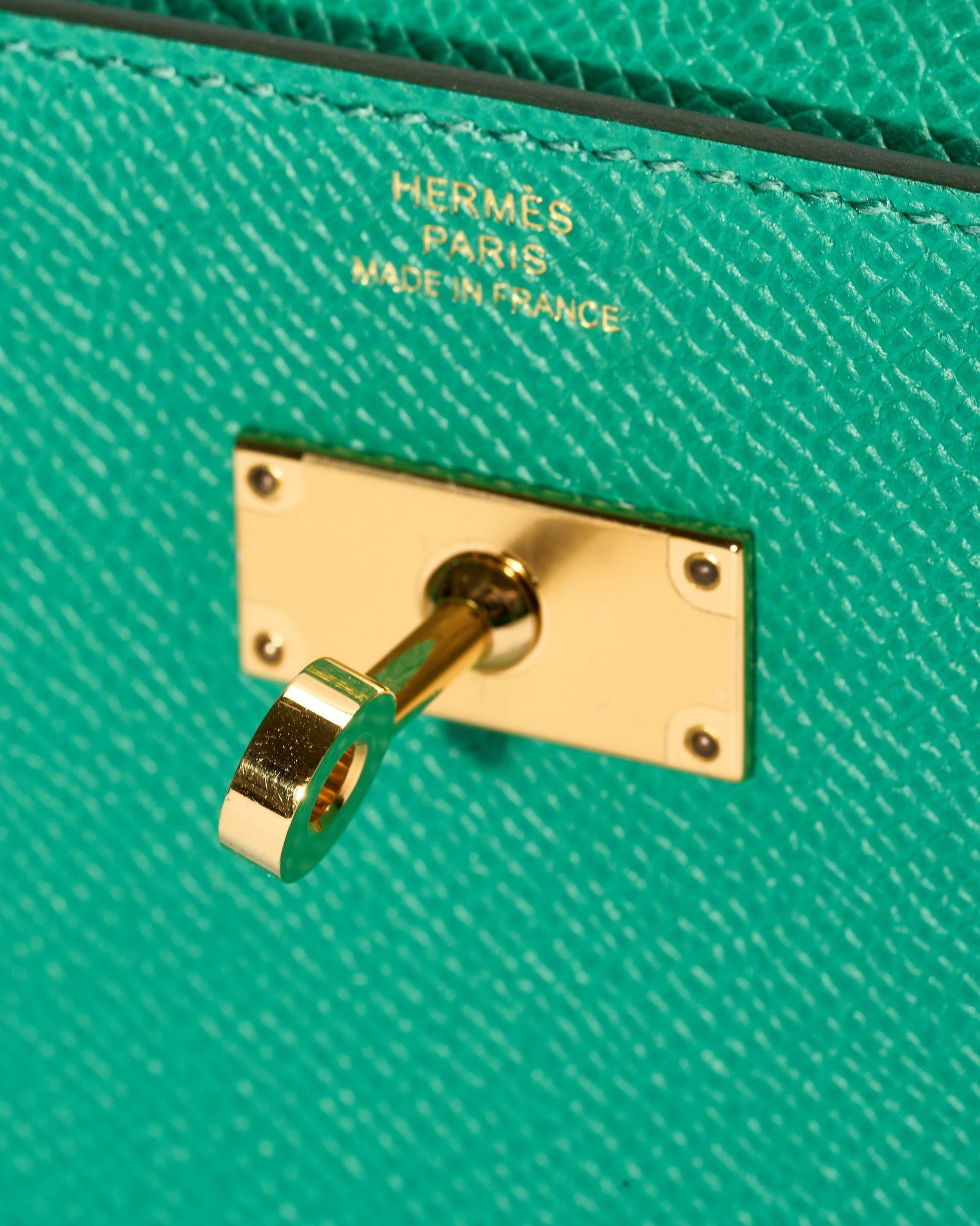 Hermès Kelly Classique To Go Epsom Green For Sale 4