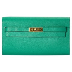 Hermès Kelly Classique To Go Verde Epsom