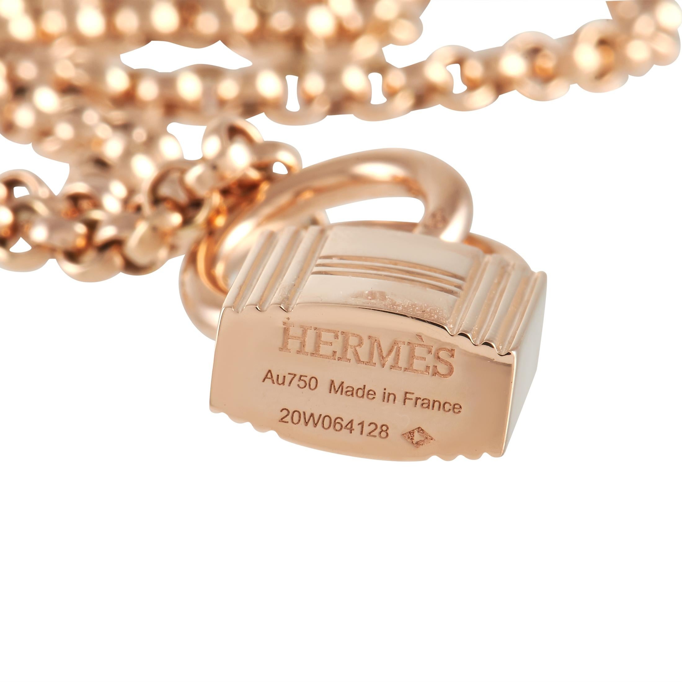 hermes clochette necklace
