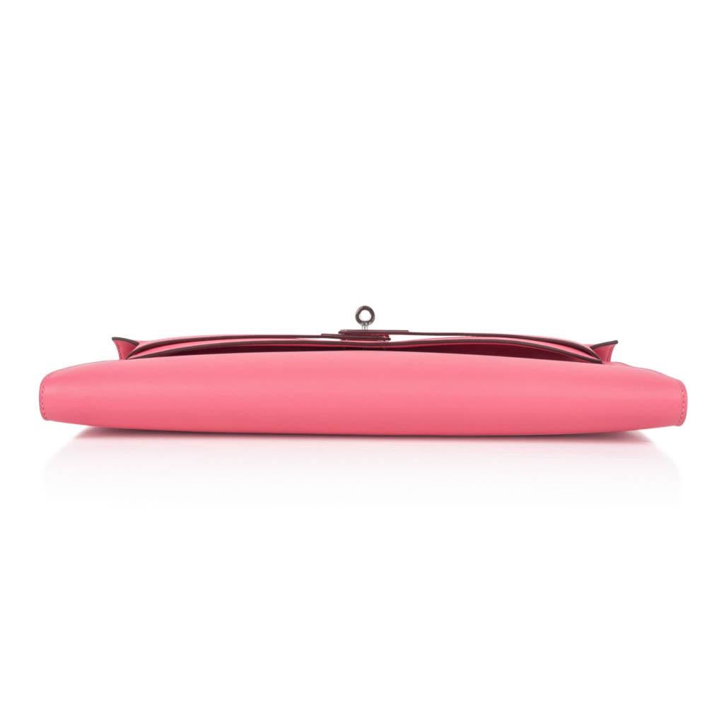 rose pink clutch