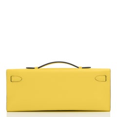 Hermes Kelly Cut Lime Swift Gold Hardware Y Stamp, 2020