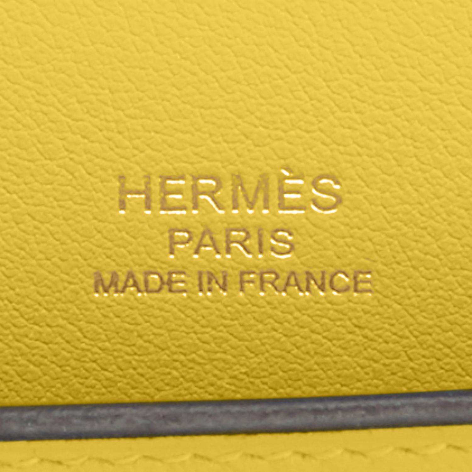 Hermes Kelly Cut Lime Swift Gold Hardware Y Stamp, 2020 at 1stDibs