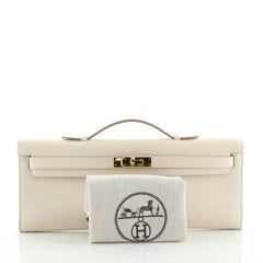 Hermes Kelly Cut Pochette Swift