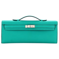 Hermes Kelly Cut Pochette Swift