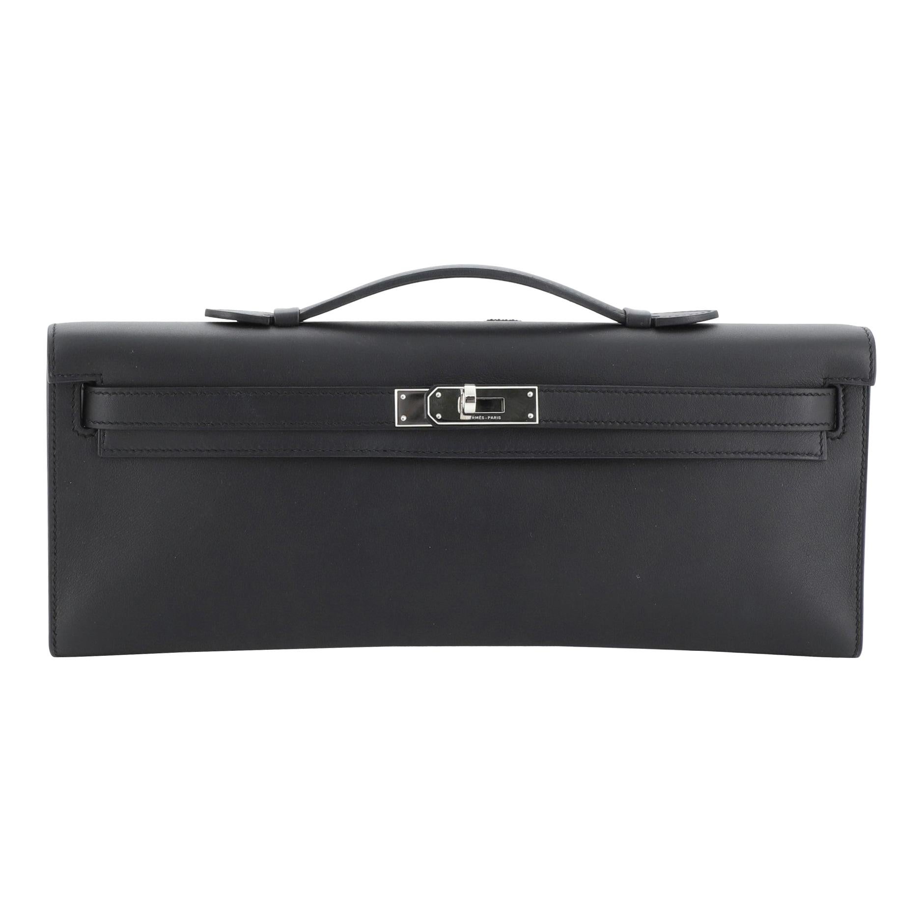 Hermes Kelly Cut Pochette Swift