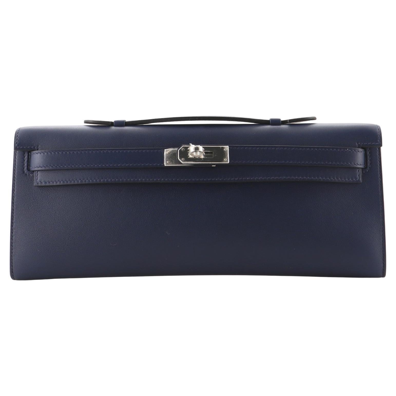 Hermes Kelly Cut Pochette Swift