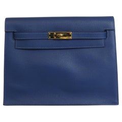 Hermes - Kelly Danse II 2019 - Deep Blue - Belt Bag - Swift Leather